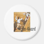 TOP Fencing On-Guard Refrigerator Magnets