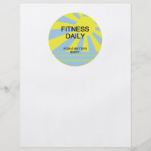 TOP Fitness Daily Flyer Design