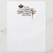 TOP Fruit Salad Fitness Flyer