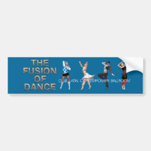 TOP Fusion of Dance Bumper Stickers