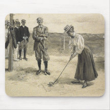 TOP Golf Girl Mousepads