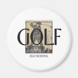 TOP Golf Old School Refrigerator Magnet