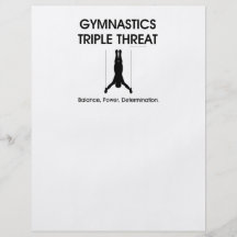TOP Gymnastics Triple Threat Flyer Design