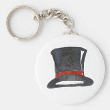 Top Hat Keychain