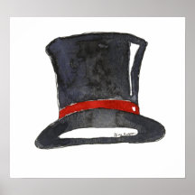 Top Hat Posters & Prints