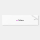 top hen party bumper sticker