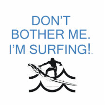 TOP I'm Surfing Photo Cut Out