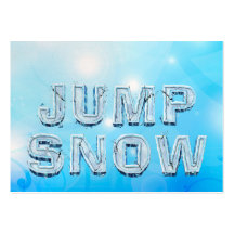 TOP Jump Snow Business Card Templates