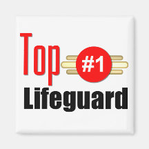 Top Lifeguard Fridge Magnets