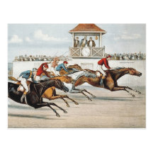 TOP Race to Victory Postcard