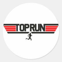 Top Run Pegatinas