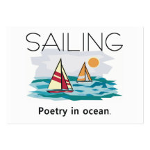 TOP Sailing, Poetry in Ocean Business Card