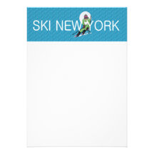TOP Ski New York Custom Invitation