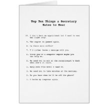 Top Ten Things card