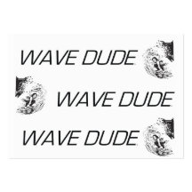 TOP Wave Dude Business Card Templates