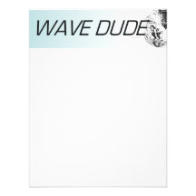 TOP Wave Dude Invitations