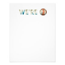 TOP We're Number One Hoops Personalised Invitations