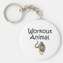 TOP Workout Animal Keychain