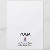 TOP Yoga Slogan Flyers