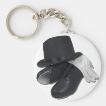 TopHatTapShoesGloves012511 Key Chain