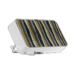 Torn Edges Striped Portable Doodle Brand Speaker