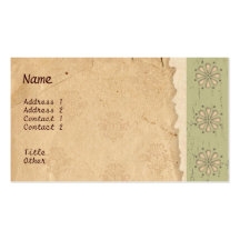 Torn Paper Business Card