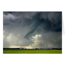 TORNADO GREETING CARD