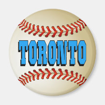 TORONTO BASEBALL FRIDGE MAGNET