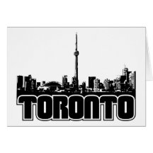 Toronto Skyline Greeting Card