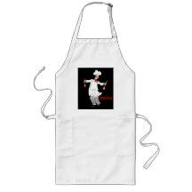 Tossing Chef apron