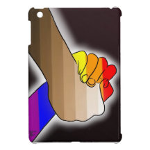 Total Equality Black and Pink Background iPad Mini Case