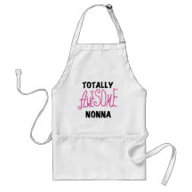 Totally Awesome Nonna Pink T-shirts and Gifts Apron
