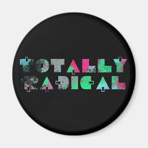 Totally radical 80s magnets