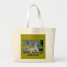 Tote A Tiger Canvas Bag
