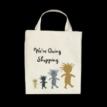 Tote-Bag-We're Going Shopping Family bags