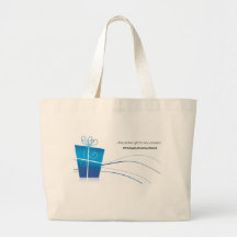 Tote - Blue Design Canvas Bags