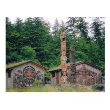 Totem Poles Post Card