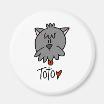 Toto Refrigerator Magnet