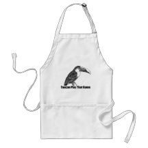 Toucan Play That Game Aprons
