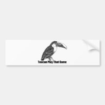 Toucan Play That Game Bumper Stickers