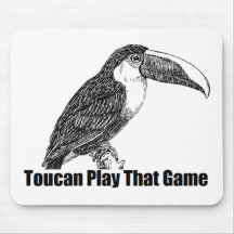 Toucan Play That Game Mousemat