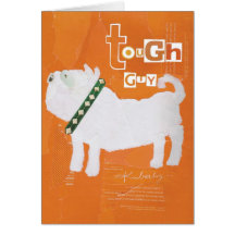 Tough Guy Greeting Card