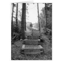 Tough Path Greeting Cards