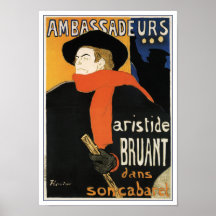Toulouse-Lautrec: Ambassadeurs Print