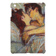 Toulouse-Lautrec In Bed The Kiss iPad Mini Case