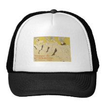 Toulouse Lautrec- La Troupe de Mlle Eglantine 1895 Hat