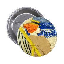 Toulouse Lautrec  - Salon des Cent Pinback Buttons
