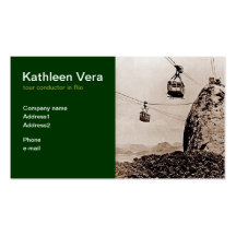Tour conductor in Rio de Janeiro Business Card Templates