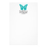 Tourette's Syndrome Butterfly Personalized Stationery