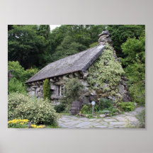 Tourist Attraction In Wales Ugly House Poster